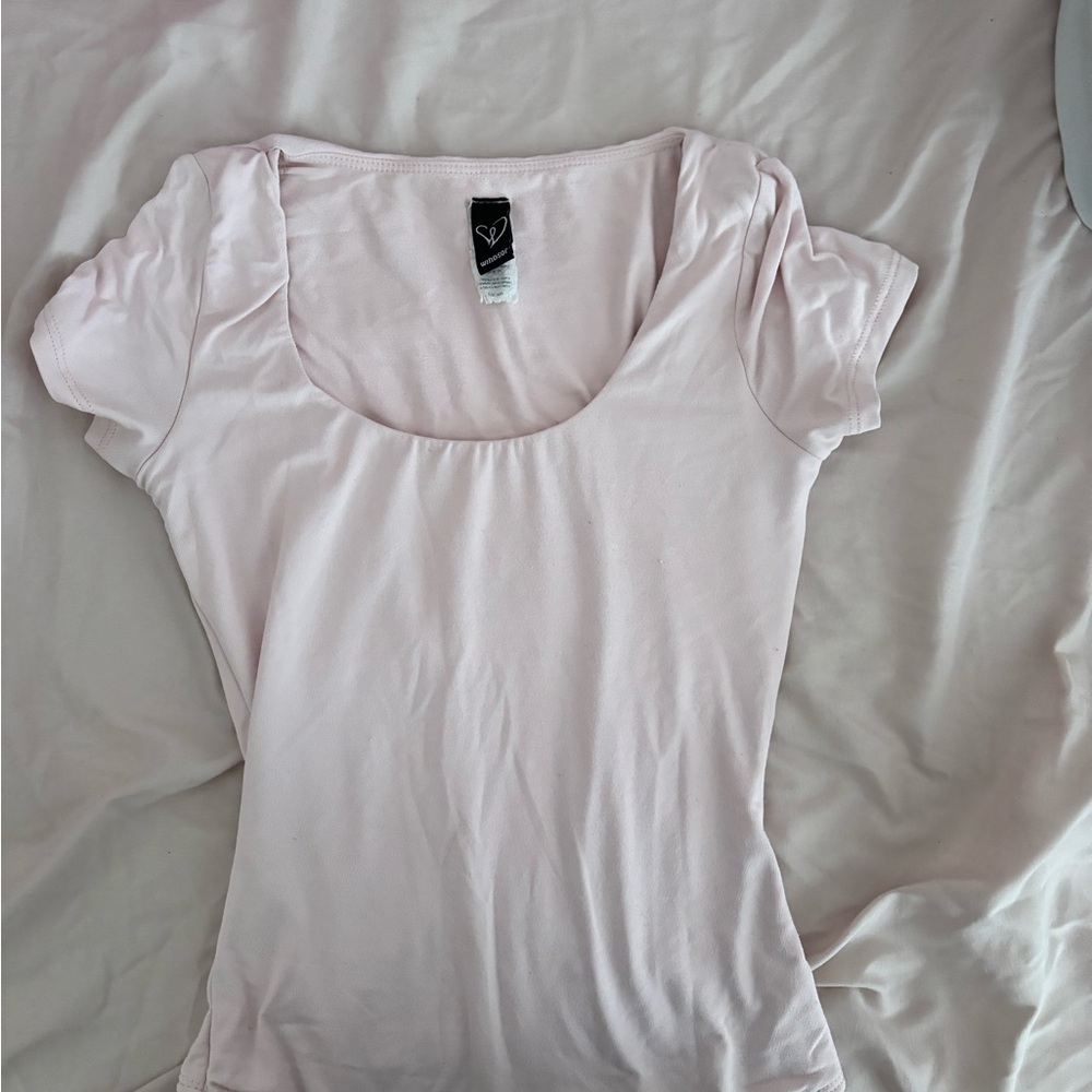 Windsor Soft Pink Short Sleeve Top